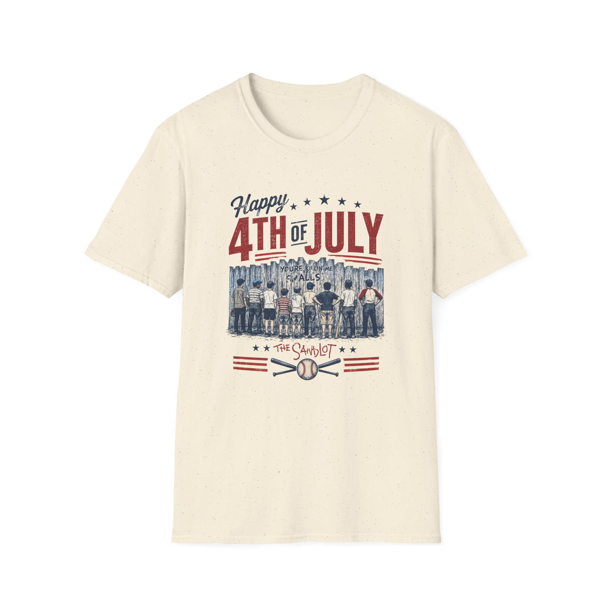 Happy 4th of July Baseball Shirt | Patriotic Summer Tee | Vintage Baseball Fan T-Shirt